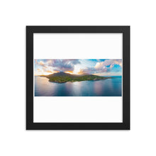 Load image into Gallery viewer, Montserrat Panorama Morning Framed