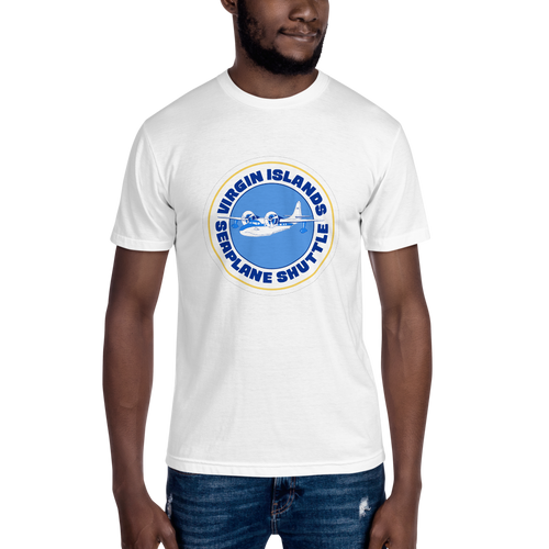 Virgin Islands Seaplane Shuttle Unisex Crew Neck T-Shirt
