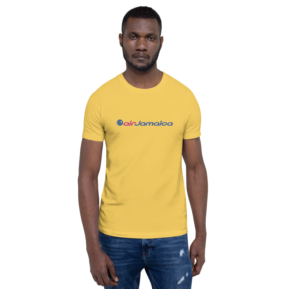 Air Jamaica Unisex Crew Neck T-Shirt (Yellow)