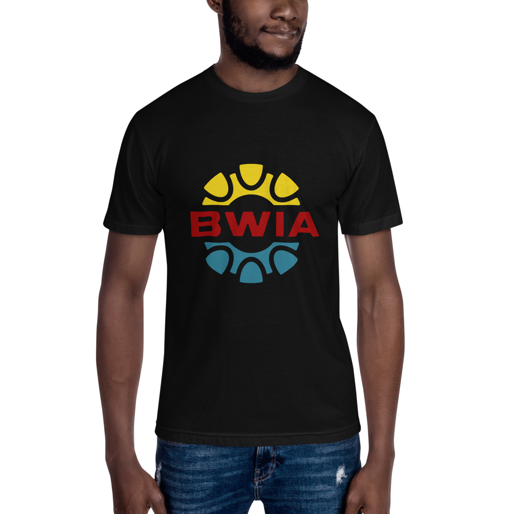 BWIA (British West Indian Airways) Unisex Crew Neck T-Shirt