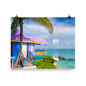 Colorful Compass Point Print
