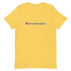 Air Jamaica Unisex Crew Neck T-Shirt (Yellow)