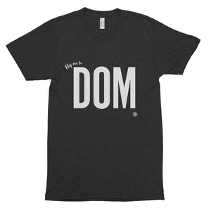 Fly me to Dominica (DOM) Short Sleeve Soft T-Shirt