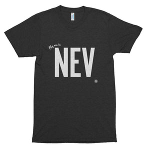 Fly me to Nevis (NEV) Short Sleeve Soft T-Shirt