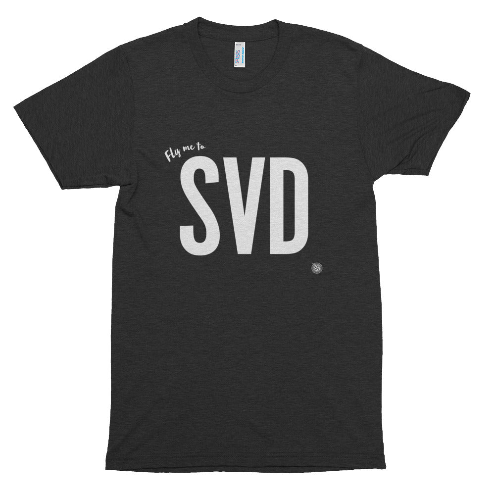 Fly me to St. Vincent (SVD) Short Sleeve Soft T-Shirt