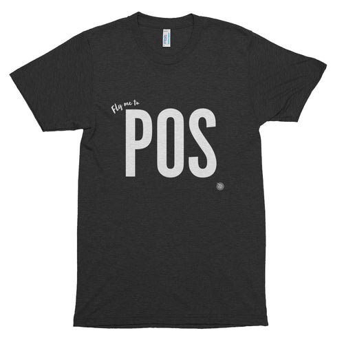 Fly me to Port of Spain (POS) Short Sleeve Soft T-Shirt